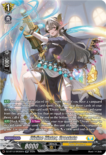 Divine Sister, Crostata (SR)