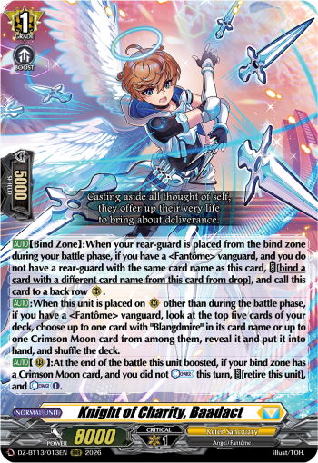 Knight of Charity, Baadact (RRR)