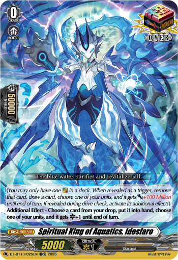 Spiritual King of Aquatics, Idosfaro (ORR)