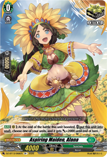 Aspiring Maiden, Alana (R+)