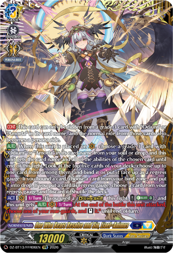 One Who Bears Resolve and Sin, Liael=Animus (FFR)