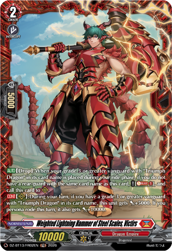 Weighted Lightning Hammer of Steel Scales, Victirs (FR)
