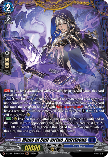 Mage of Self-virtue, Zelriteous (FR)