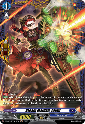 Steam Maiden, Zaktu (FR)