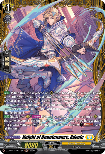 Knight of Countenance, Advole (FR)