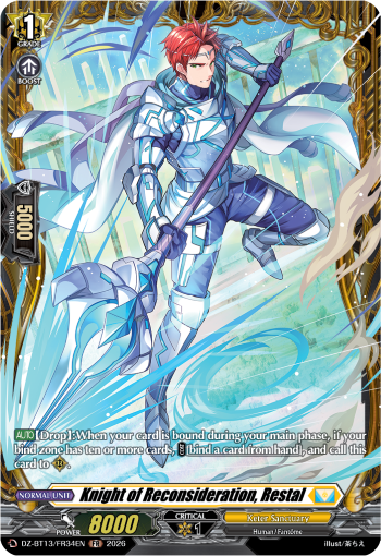 Knight of Reconsideration, Restal (FR)