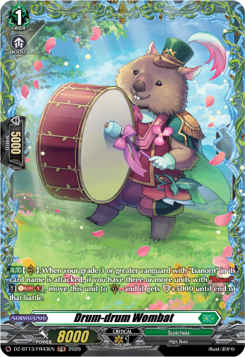 Drum-drum Wombat (FR)