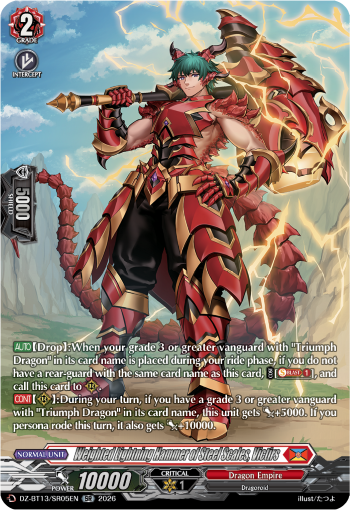 Weighted Lightning Hammer of Steel Scales, Victirs (SR)