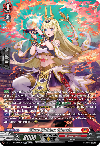 Blaze Maiden, Blessia (SR)