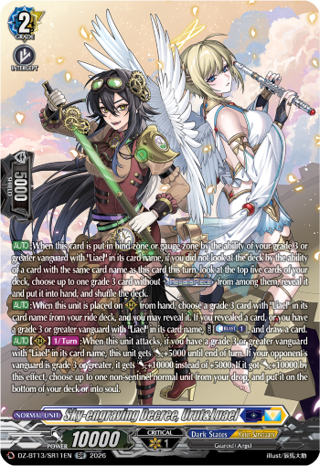 Sky-engraving Decree, Urut&Luael (SR)