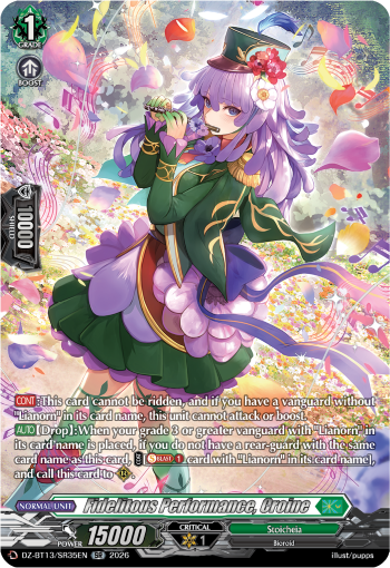 Fidelitous Performance, Croine (SR)