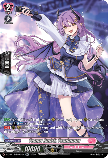 Tempt Smirk, Tsadamua (SR)