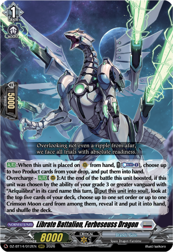 Librate Battalion, Ferbeseuss Dragon (RRR)