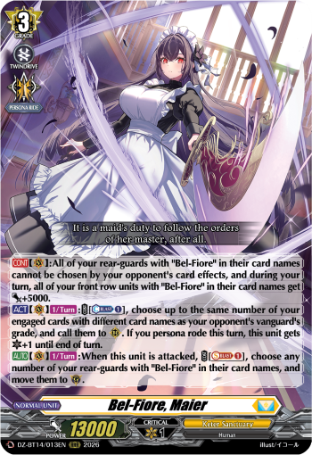 Bel-Fiore, Maier (RRR)