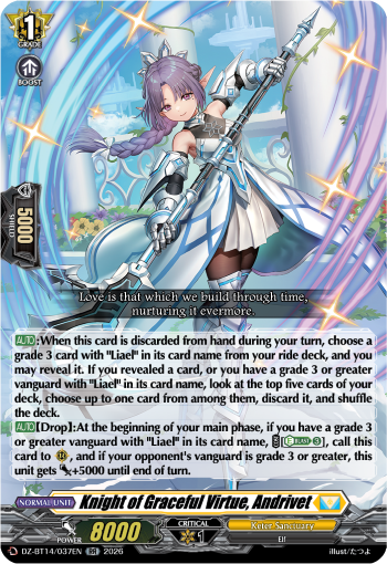 Knight of Graceful Virtue, Andrivet (RR)