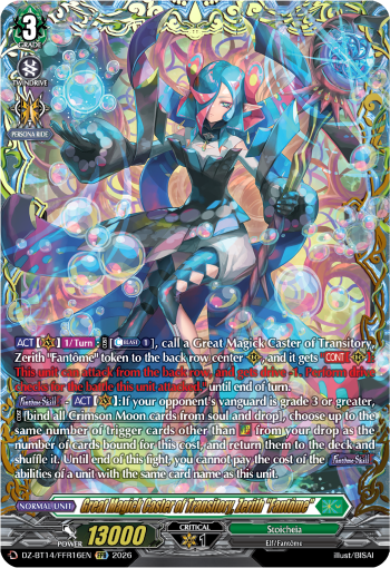 Great Magick Caster of Transitory, Zerith "Fantôme" (FFR)