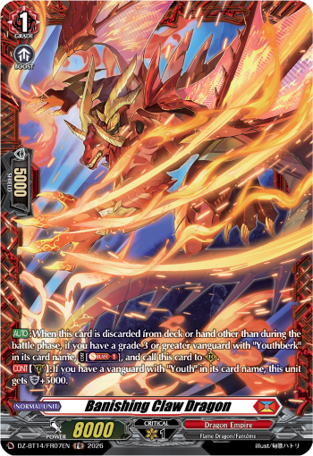 Banishing Claw Dragon (FR)