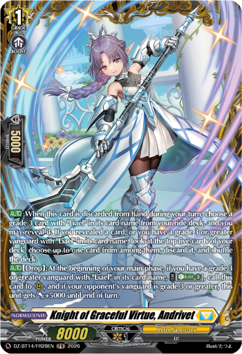 Knight of Graceful Virtue, Andrivet (FR)