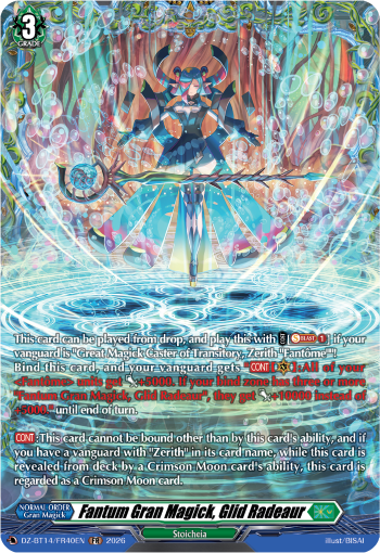 Fantum Gran Magick, Glid Radeaur (FR)