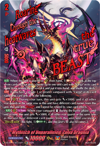Mythisch of Unparalleled, Zalva Dragnia (SEC)