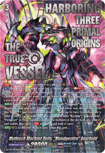 Mythisch Machine Deity, "Mondgestirn" Angrbold (SEC)