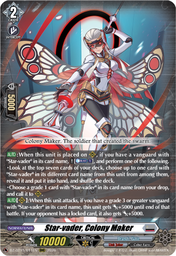 Star-vader, Colony Maker (RRR)
