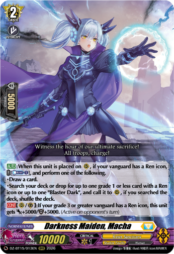 Darkness Maiden, Macha (RRR)