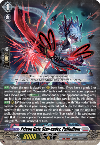 Prison Gate Star-vader, Palladium (RR)