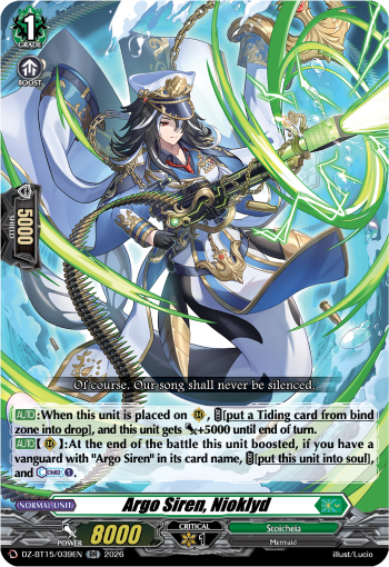 Argo Siren, Nioklyd (RR)