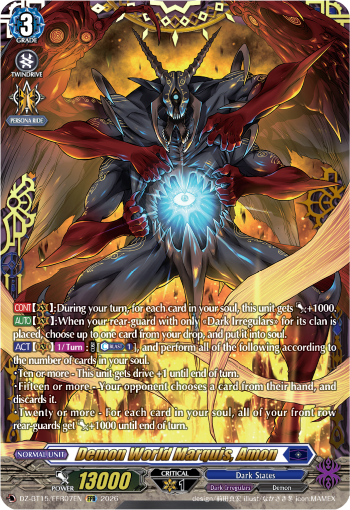 Demon World Marquis, Amon (FFR)
