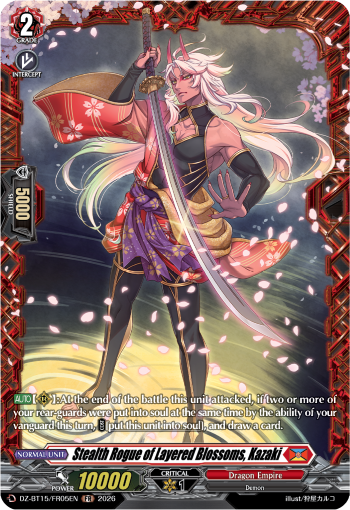 Stealth Rogue of Layered Blossoms, Kazaki (FR)