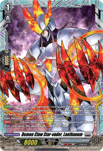 Demon Claw Star-vader, Lanthanum (FR)