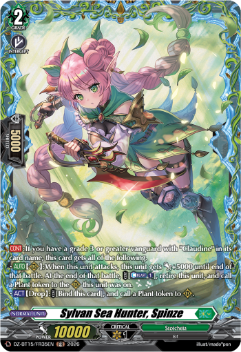 Sylvan Sea Hunter, Spinze (FR)