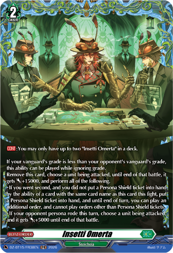 Insetti Omerta (FR)