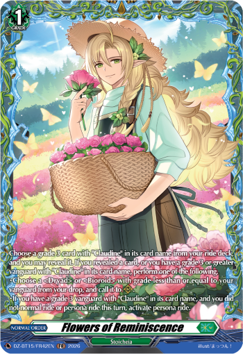 Flowers of Reminiscence (FR)