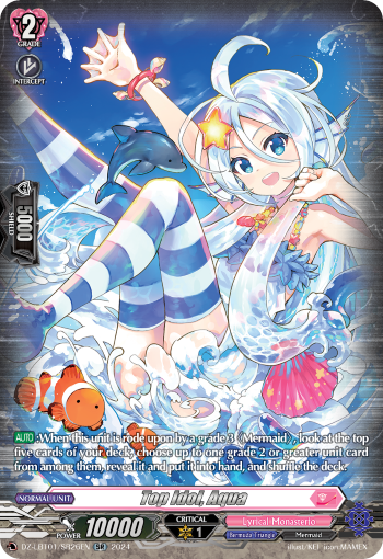 Top Idol, Aqua (SR)