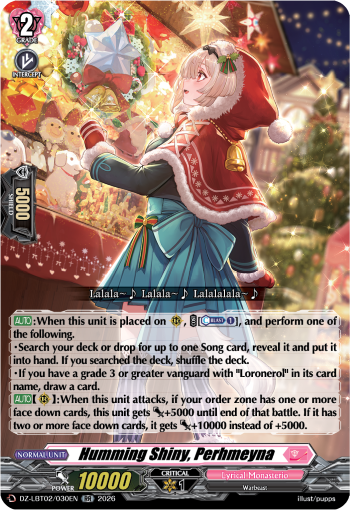 Humming Shiny, Perhmeyna (RR)