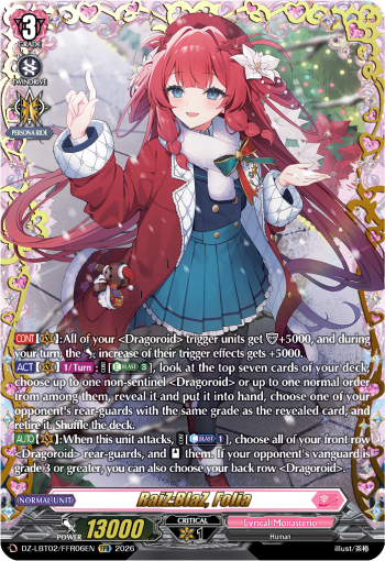 RaiZ:BlaZ, Folia (FFR)