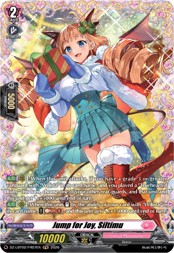 Jump for Joy, Siltimu (FR)