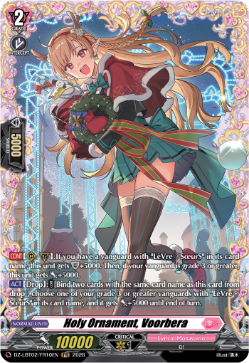 Holy Ornament, Voorbera (FR)