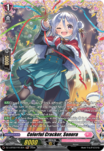 Colorful Cracker, Sonora (FR)