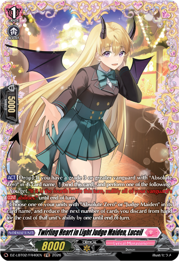 Twirling Heart in Light Judge Maiden, Luceil (FR)