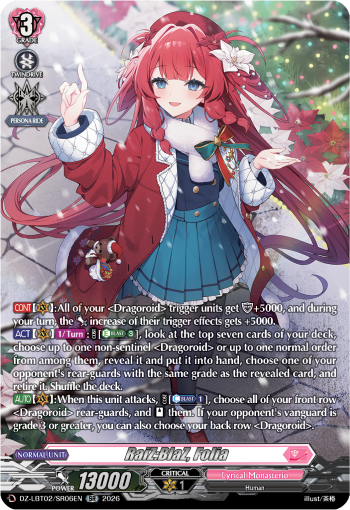 RaiZ:BlaZ, Folia (SR)