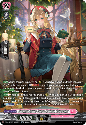 Awaited Letter Judge Maiden, Pureuche (SR)