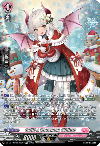 Build a Snowman, Whiero (SR)