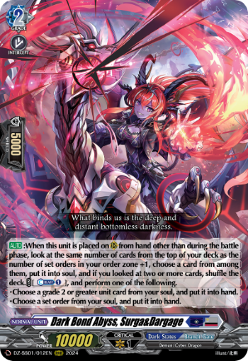 Dark Bond Abyss, Surga&Dargage (RRR)