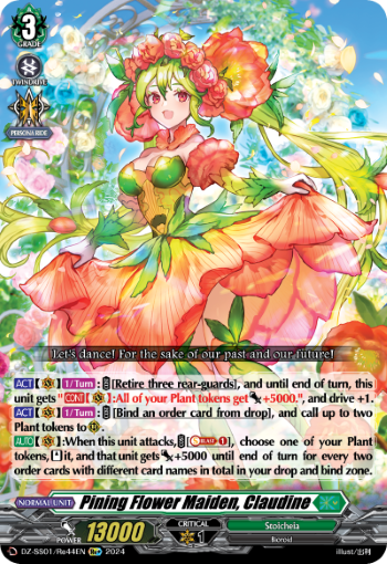 Pining Flower Maiden, Claudine