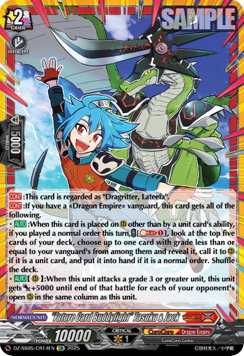 "Future Card Buddyfight" Tasuku & Jack (CR)