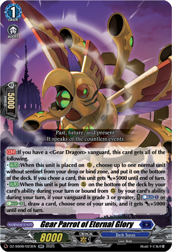 Gear Parrot of Eternal Glory (RR)