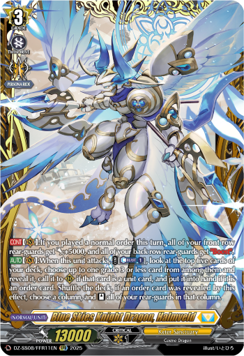 Blue Skies Knight Dragon, Halmveld (FFR)